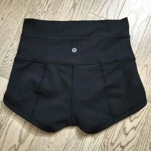 lululemon athletica Black High-Rise Athletic Shorts